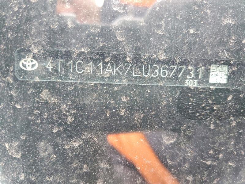 2020 Toyota Camry le