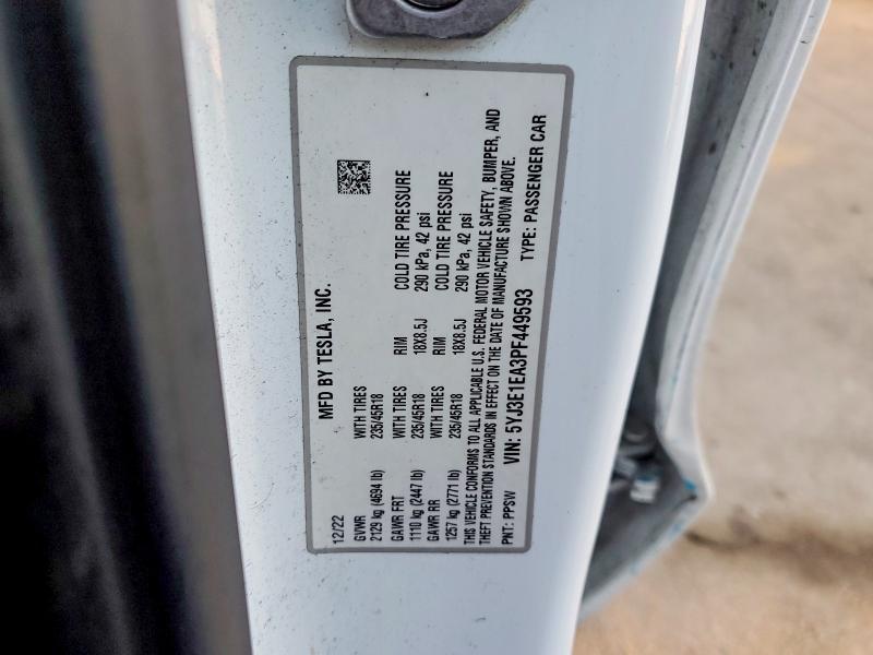 2023 Tesla Model 3