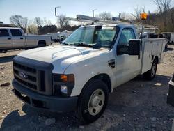 Salvage cars for sale from Copart Madisonville, TN: 2008 Ford F350 Super Duty Utility / Service Truck