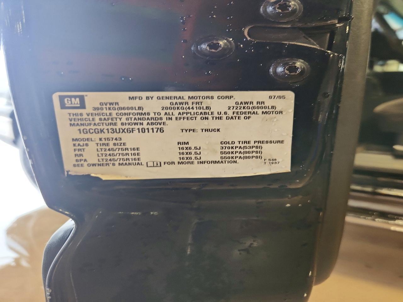 2006 Chevrolet Silverado K1500 Heavy Duty