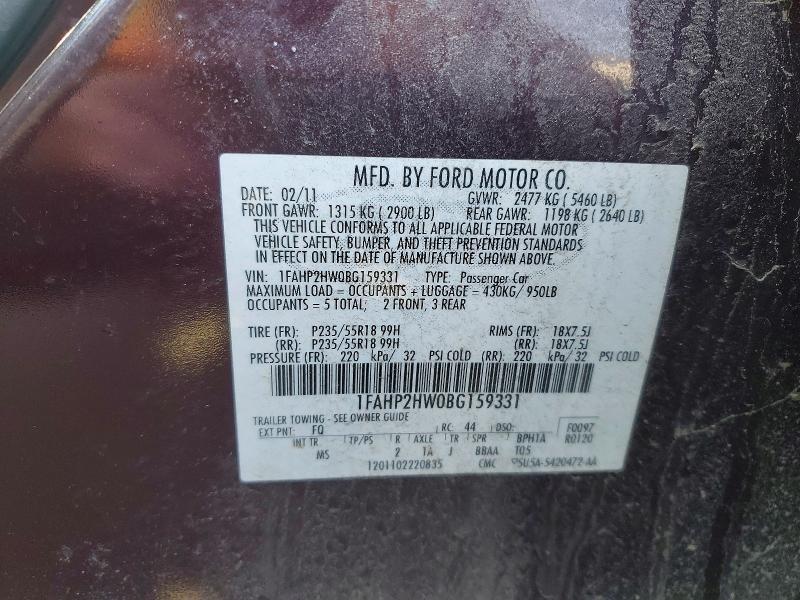2011 Ford Taurus