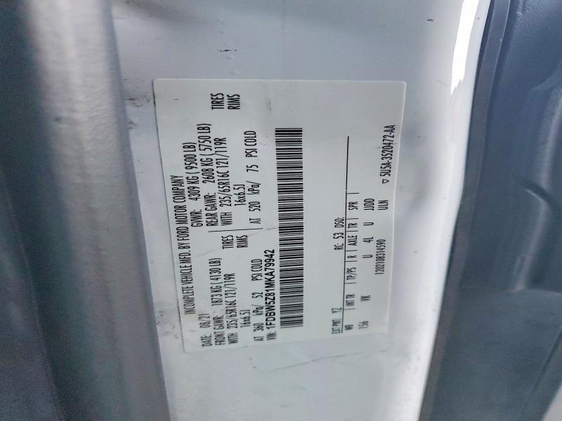 2021 Ford Transit Delivery Truck