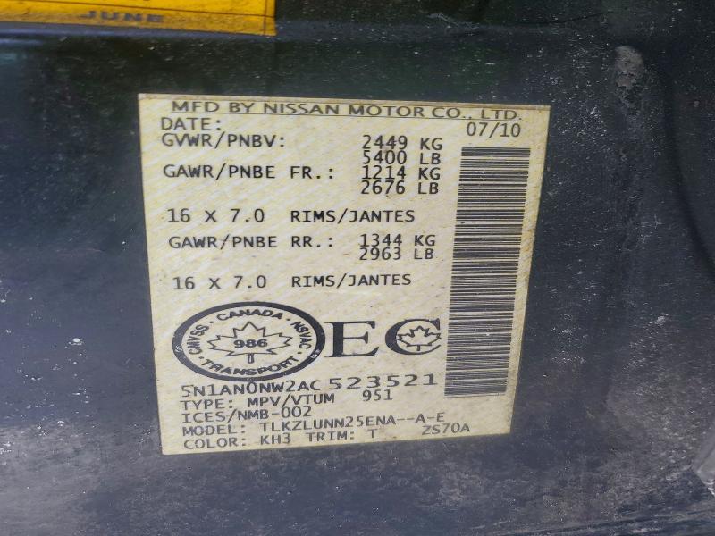 2010 Nissan Xterra x