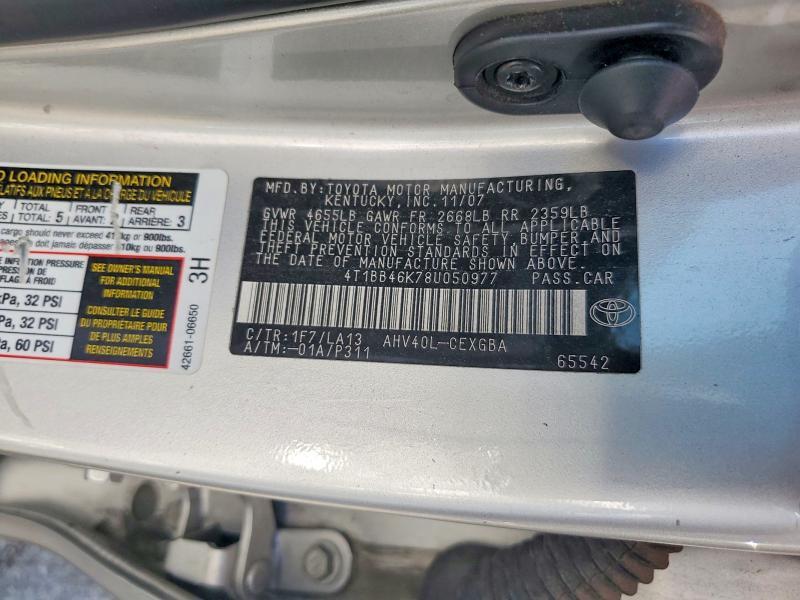 2008 Toyota Camry Hybrid Base