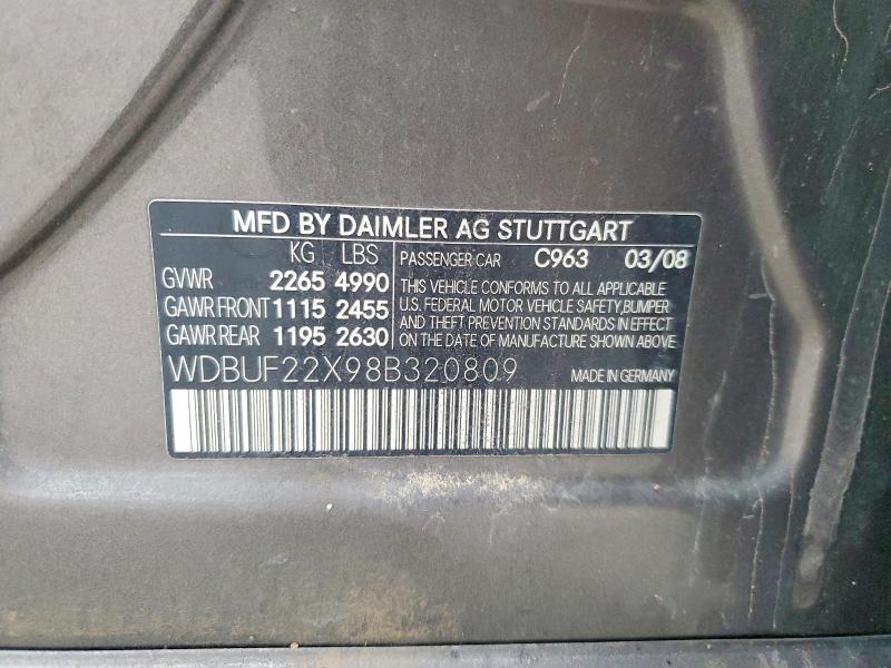 2008 Mercedes-Benz E 320 cdi