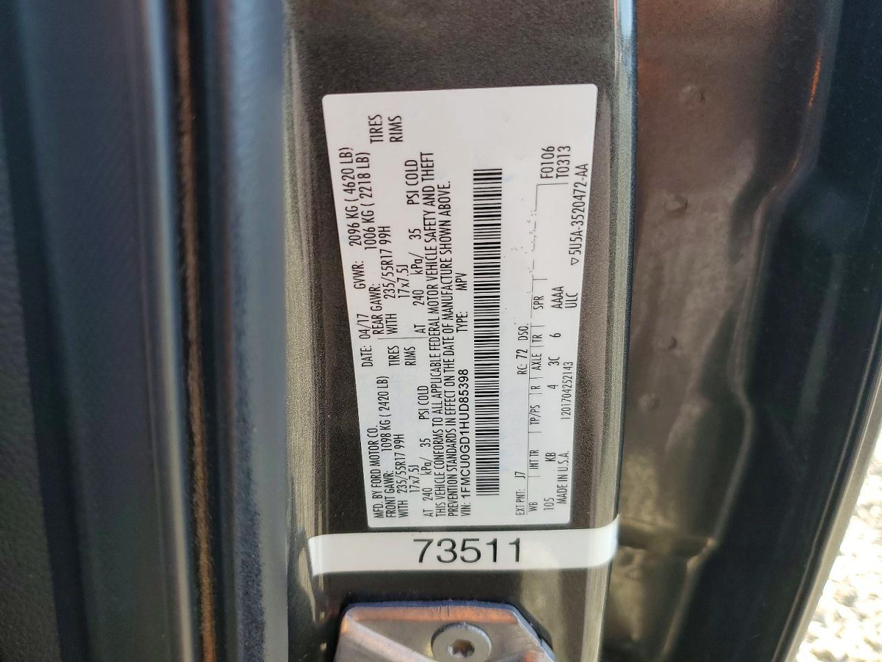 2017 Ford Escape se