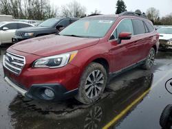 Subaru Vehiculos salvage en venta: 2016 Subaru Outback 2.5i Limited