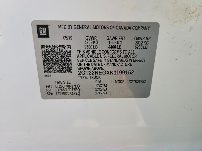 2019 GMC Sierra K2500 Heavy Duty