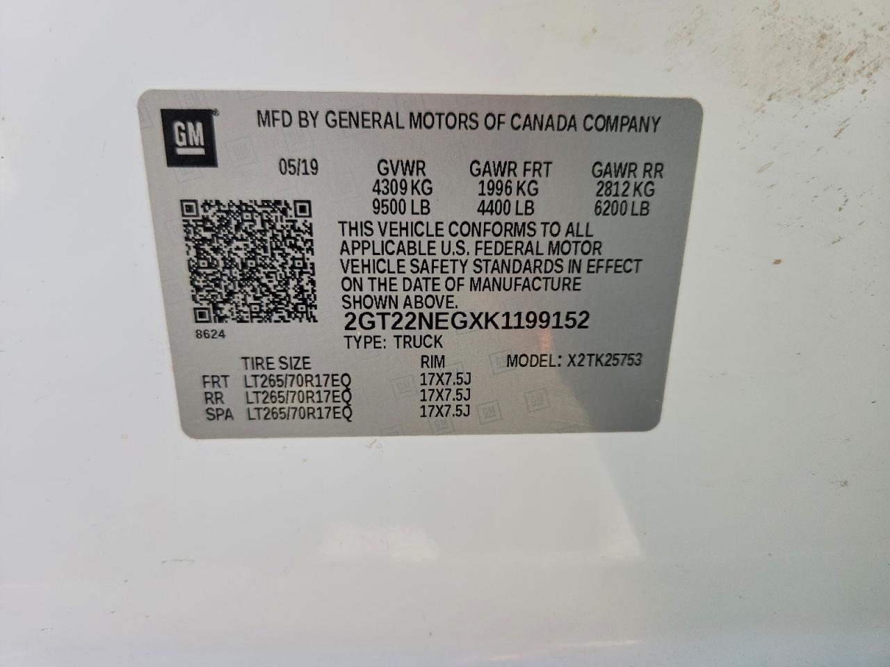 2019 GMC Sierra K2500 Heavy Duty