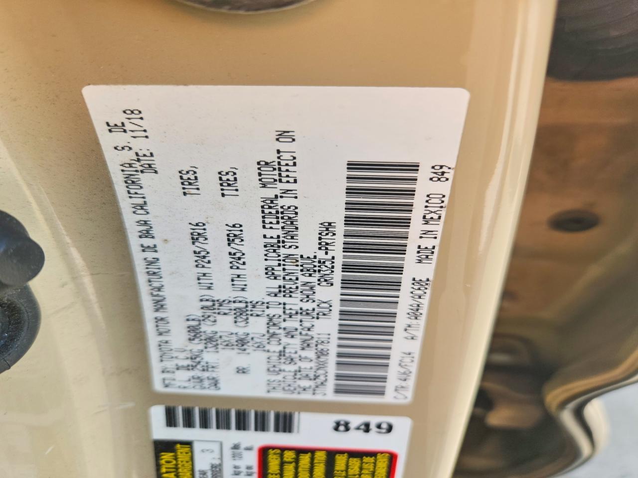 2019 Toyota Tacoma SR5 V6