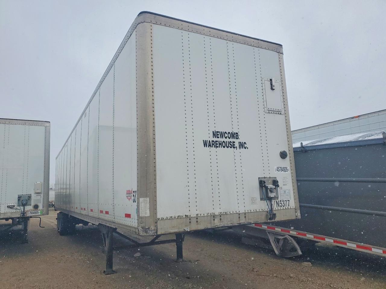 2010 Wabash Dvcvhpc DRY Van Trailer