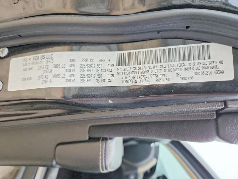 2016 Jeep Cherokee Sport