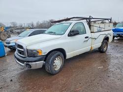 Salvage trucks for sale at Chalfont, PA auction: 2004 Dodge RAM 2500 ST Utility / Service Truck