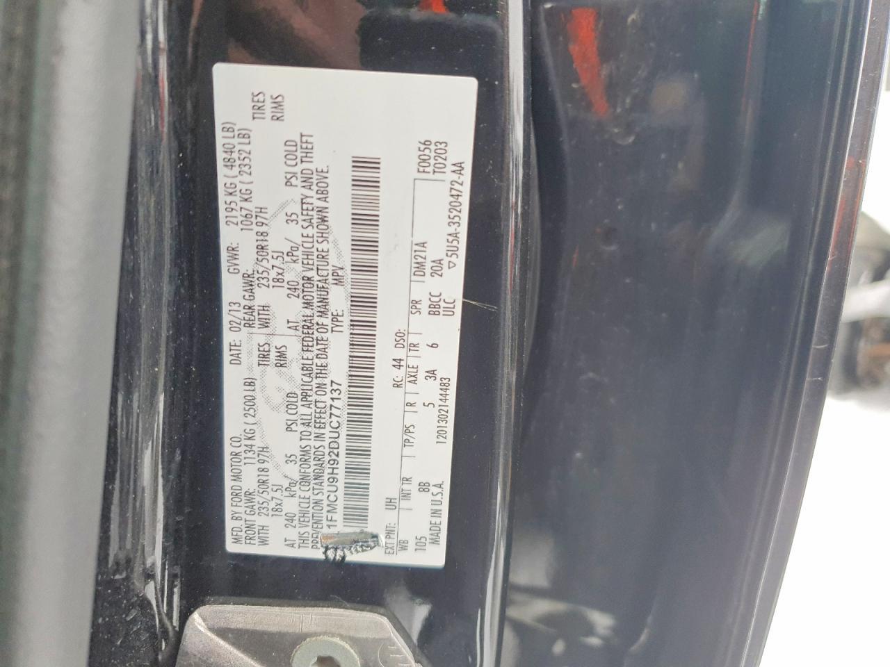 2013 Ford Escape sel