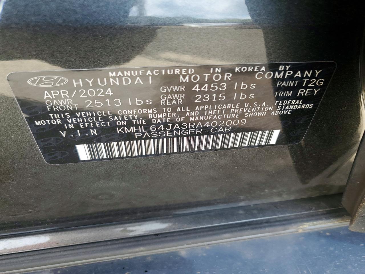2024 Hyundai Sonata sel