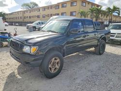 Salvage trucks for sale at Opa Locka, FL auction: 2002 Toyota Tacoma Prerunner V6