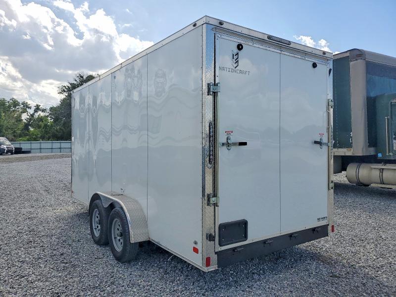 2024 Nationcraft 7X16TA2 Enclosed Cargo Trailer