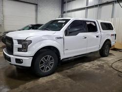 Ford f150 salvage cars for sale: 2015 Ford F150 Supercrew