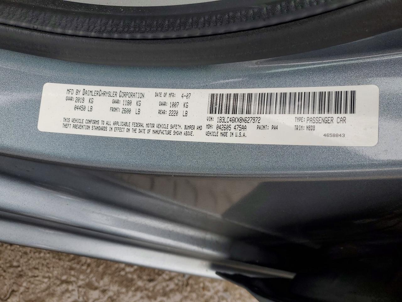 2008 Dodge Avenger se
