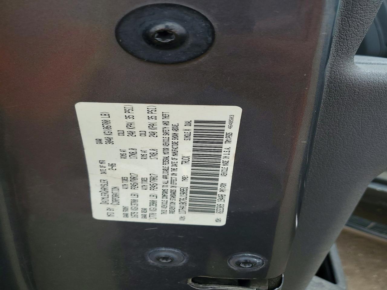 2006 Dodge RAM 1500 ST