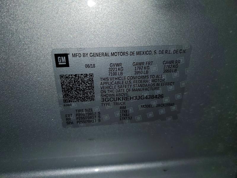 2018 Chevrolet Silverado K1500 LT