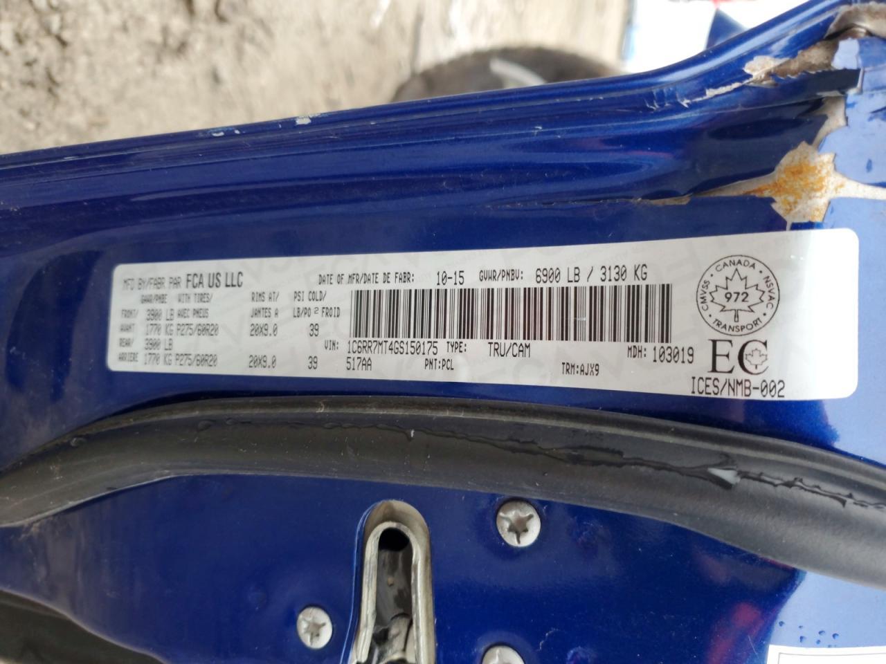 2016 Dodge RAM 1500 Sport