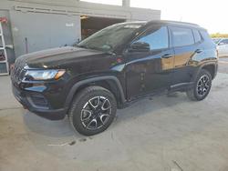 Jeep Compass salvage cars for sale: 2024 Jeep Compass Trailhawk