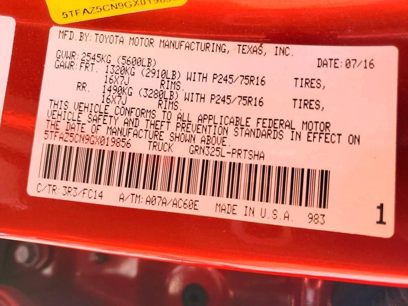 2016 Toyota Tacoma SR5 V6