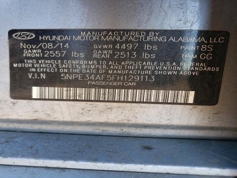 2015 Hyundai Sonata Sport