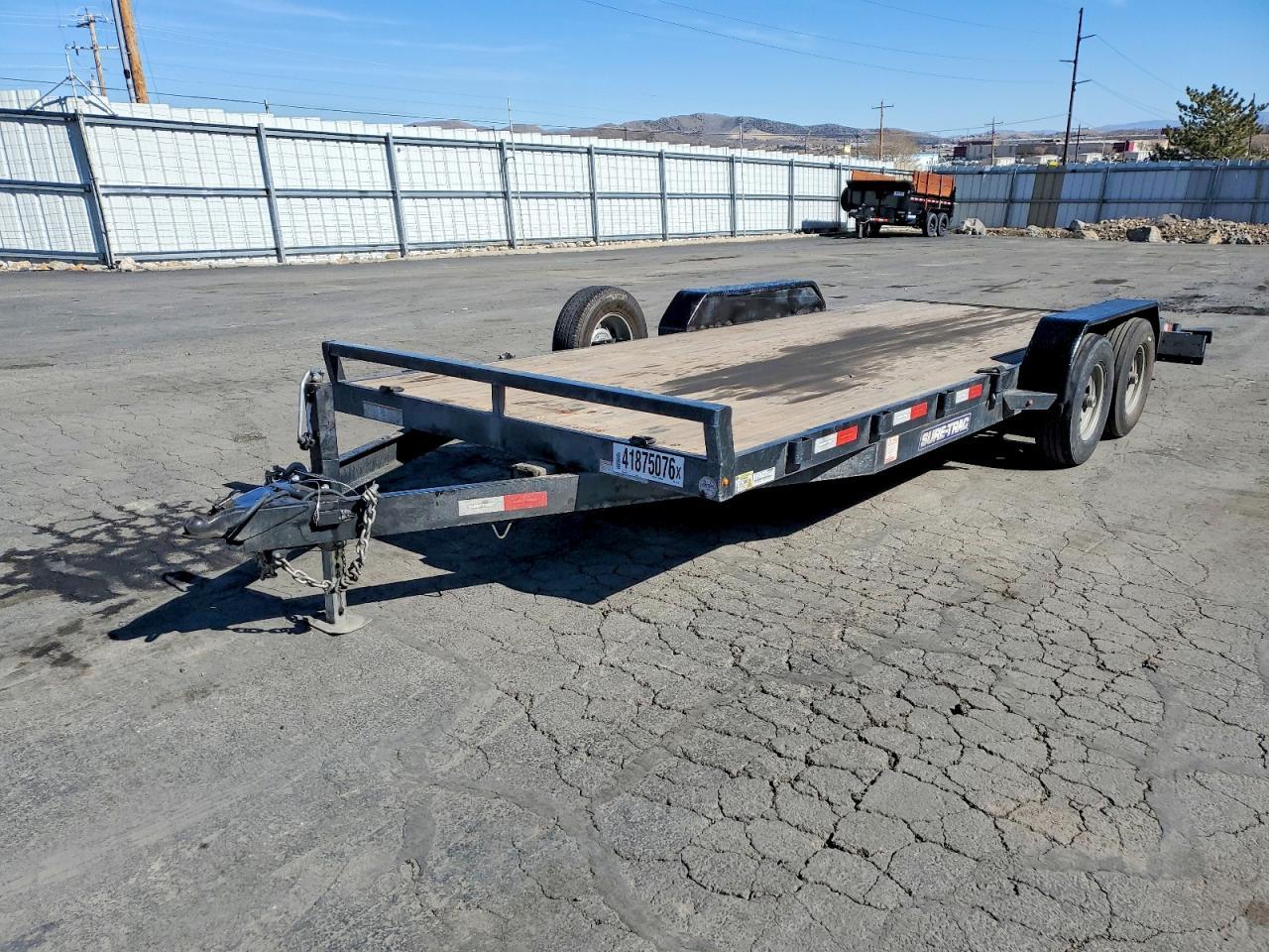 2025 Sure Trac ST8220CHW-B-100 Equipment Trailer