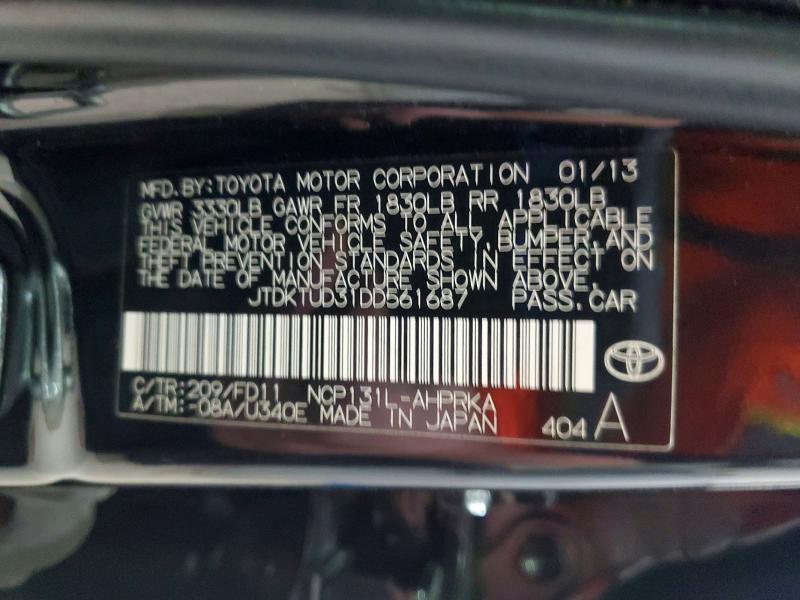 2013 Toyota Yaris 5-door se