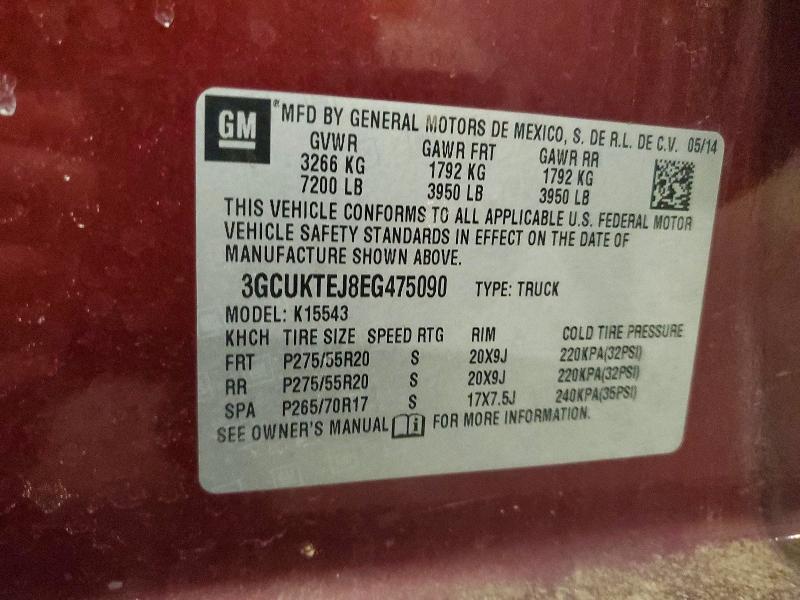 2014 Chevrolet Silverado K1500 High Country