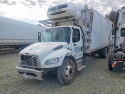 Salvage trucks for sale at Mebane, NC auction: 2018 Freightliner Business Class M2 Refrigerated BOX Truck