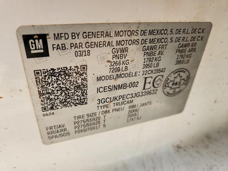 2018 Chevrolet Silverado K1500 Custom