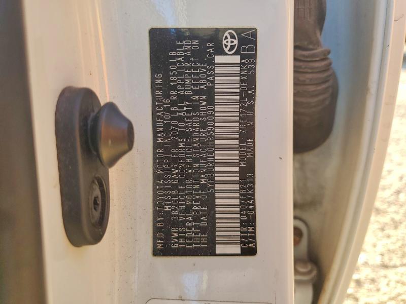 2017 Toyota Corolla l