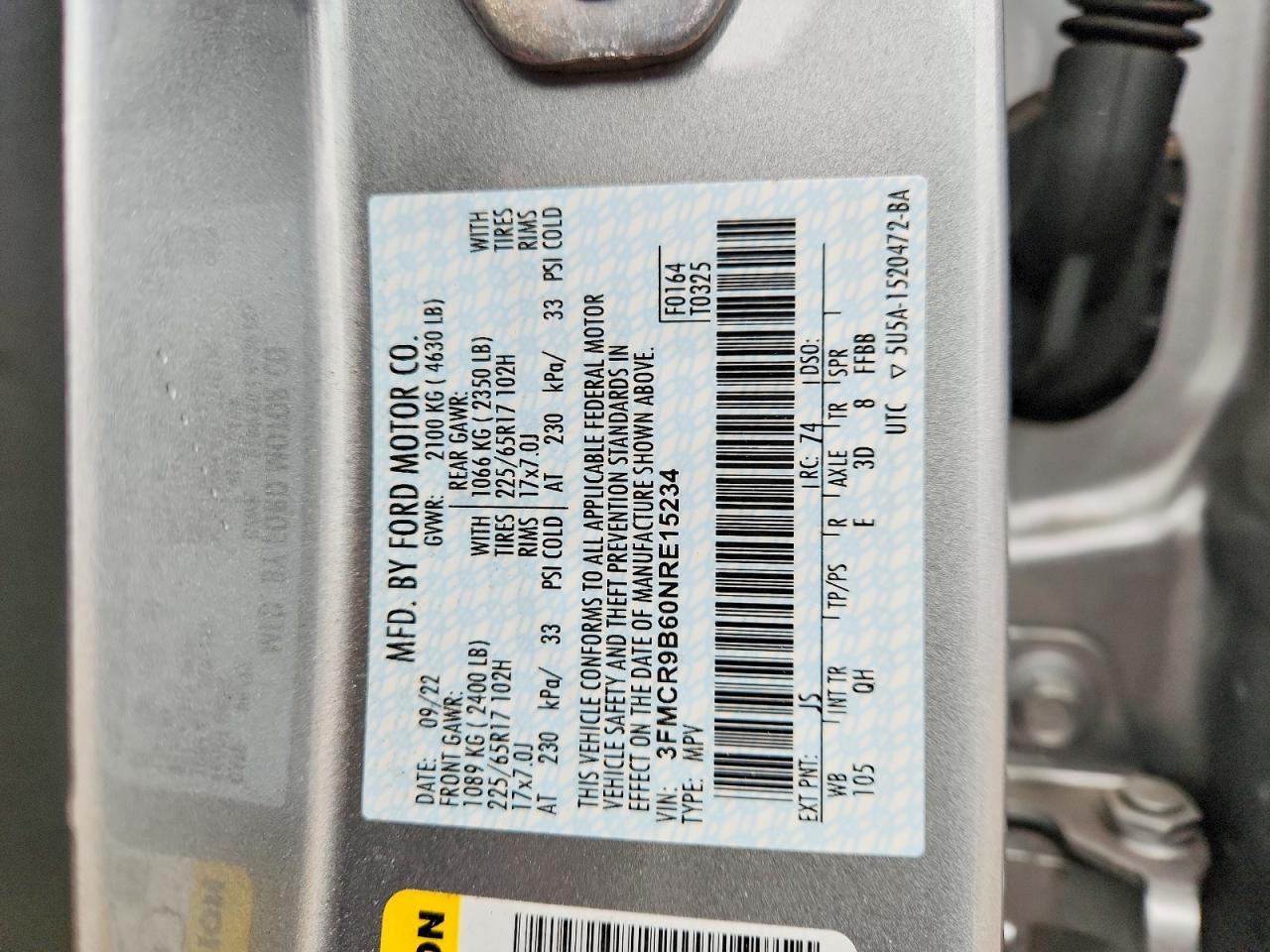 2022 Ford Bronco Sport big Bend