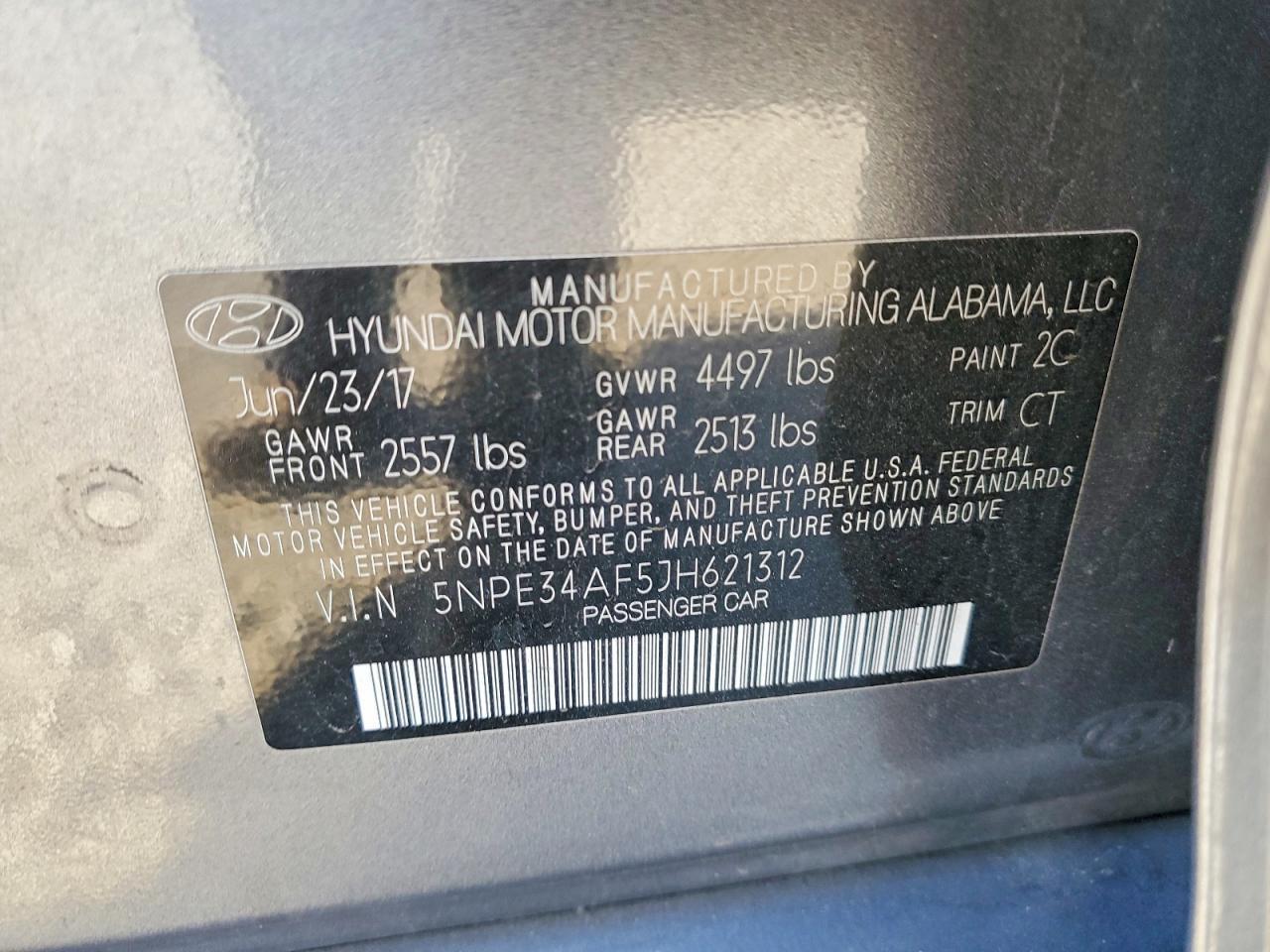 2018 Hyundai Sonata sel