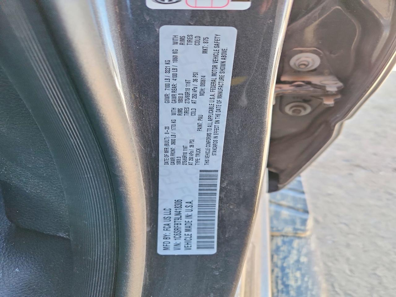 2020 Dodge RAM 1500 BIG Horn