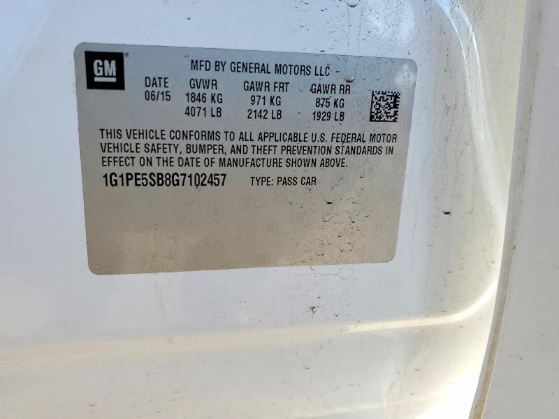 2016 Chevrolet Cruze Limited lt