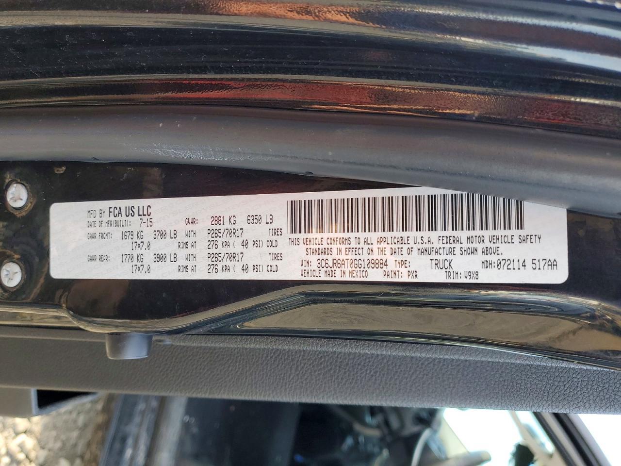 2016 Dodge RAM 1500 ST