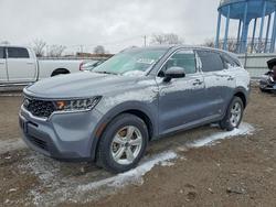KIA salvage cars for sale: 2021 KIA Sorento lx