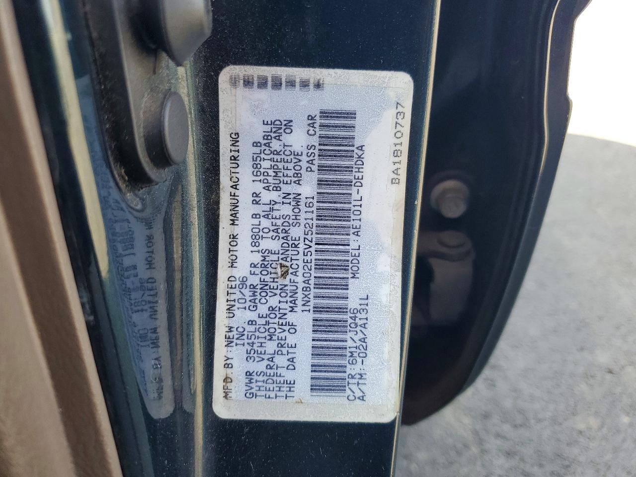 1997 Toyota Corolla Base