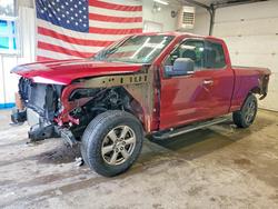 Salvage cars for sale from Copart Lyman, ME: 2018 Ford F150 Super Cab