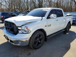 Salvage trucks for sale at Glassboro, NJ auction: 2018 Dodge RAM 1500 SLT