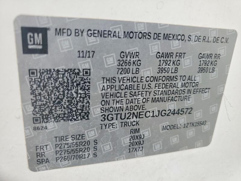 2018 GMC Sierra K1500 SLT