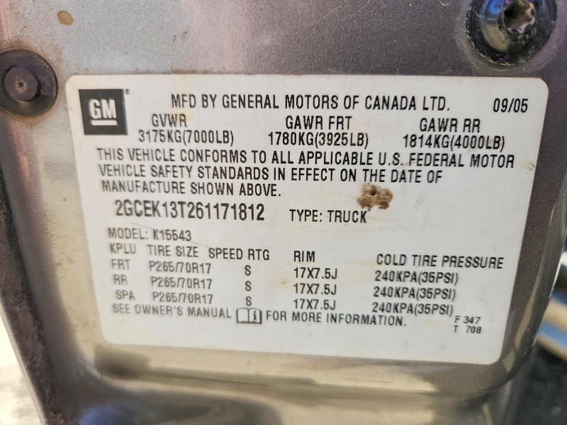 2006 Chevrolet Silverado K1500