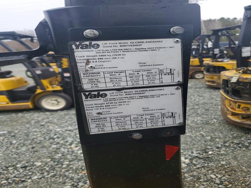 2016 Yale GLC050LXNDAV062 Forklift