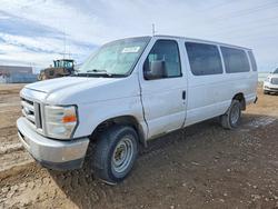 Salvage trucks for sale at Bismarck, ND auction: 2012 Ford Econoline E350 Super Duty Wagon