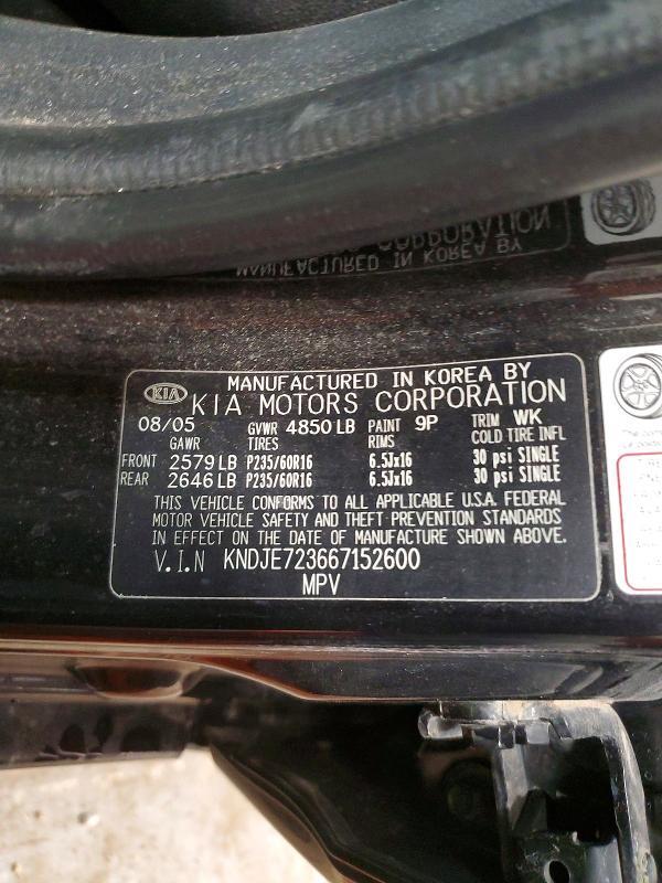 2006 KIA Sportage lx