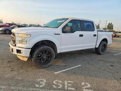 Salvage trucks for sale at Rancho Cucamonga, CA auction: 2015 Ford F150 Supercrew